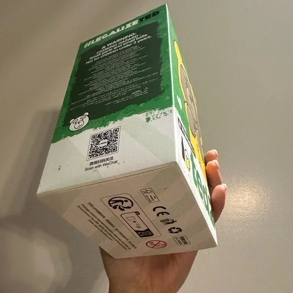 NEW AUTHENTIC UNOPENED POP MART TED 2 Bear Series Plush Pendant - Raincoat Bear - Picture 9 of 9